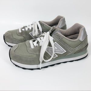 New Balance W574 Women’s Classic Grey Suede